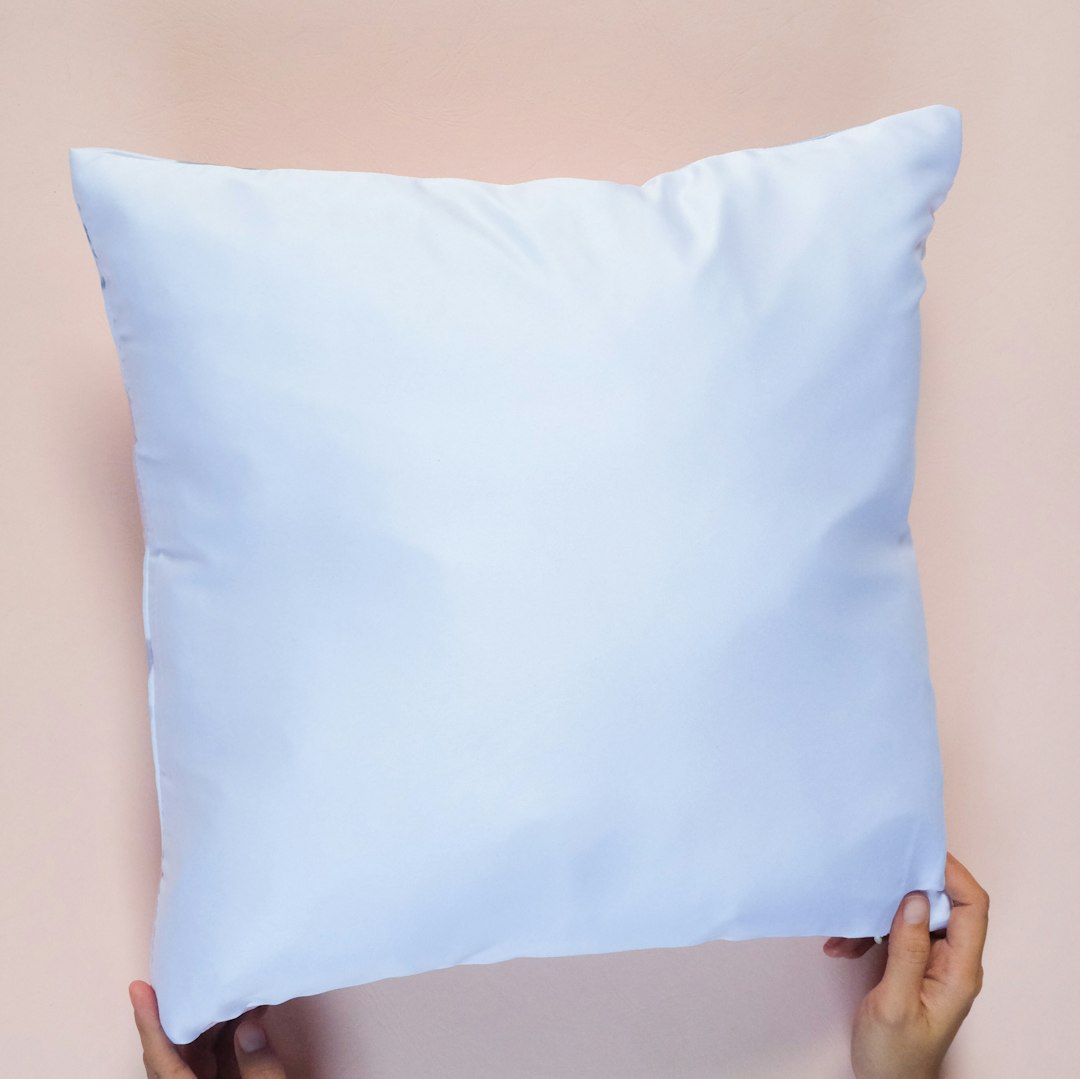  white throw pillow cushion