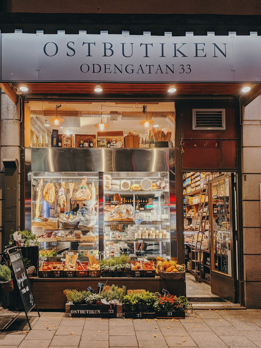 Fachada de la tienda Ostbutiken