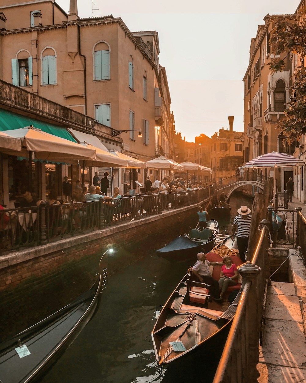 boat floating on river