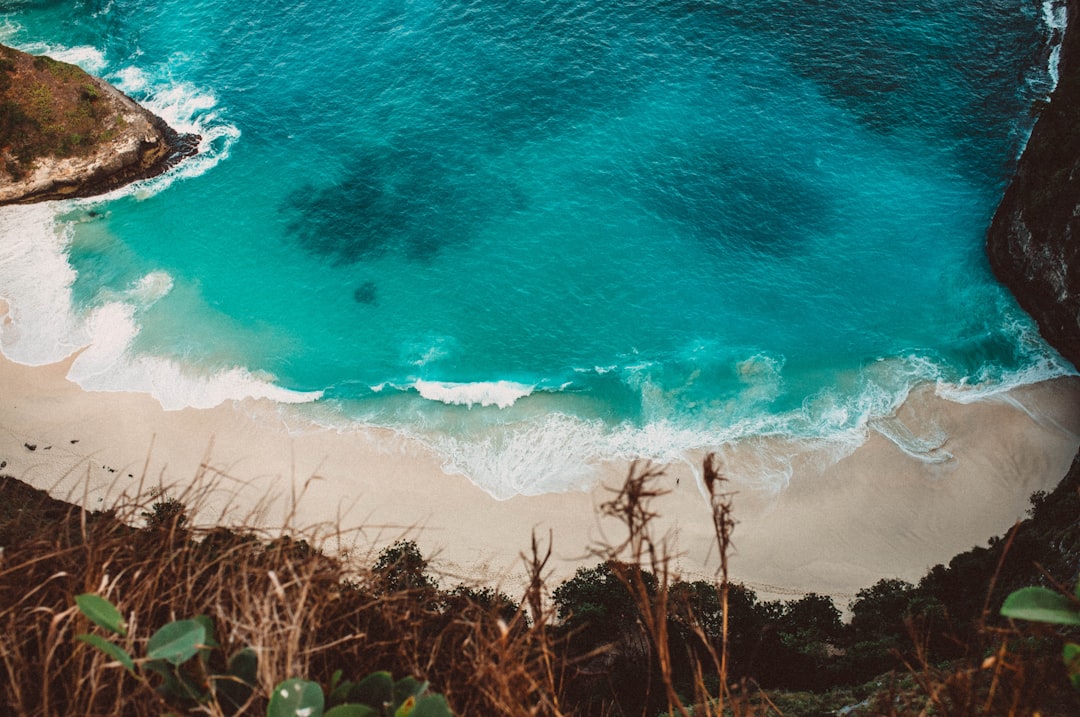 Ocean photo spot Kelingking Beach Uluwatu Temple