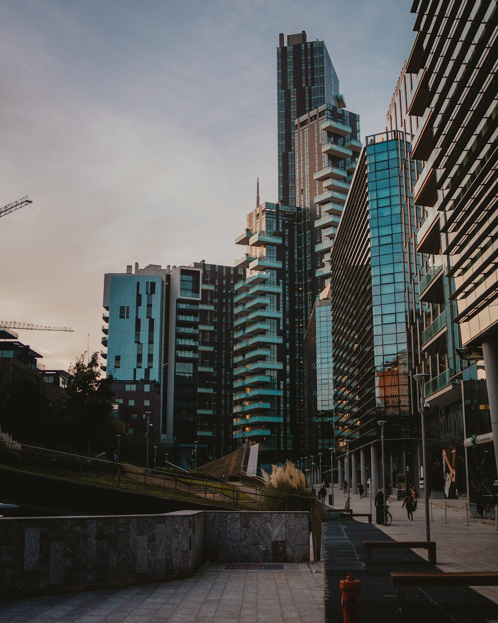 gray concrete buildings at daytime