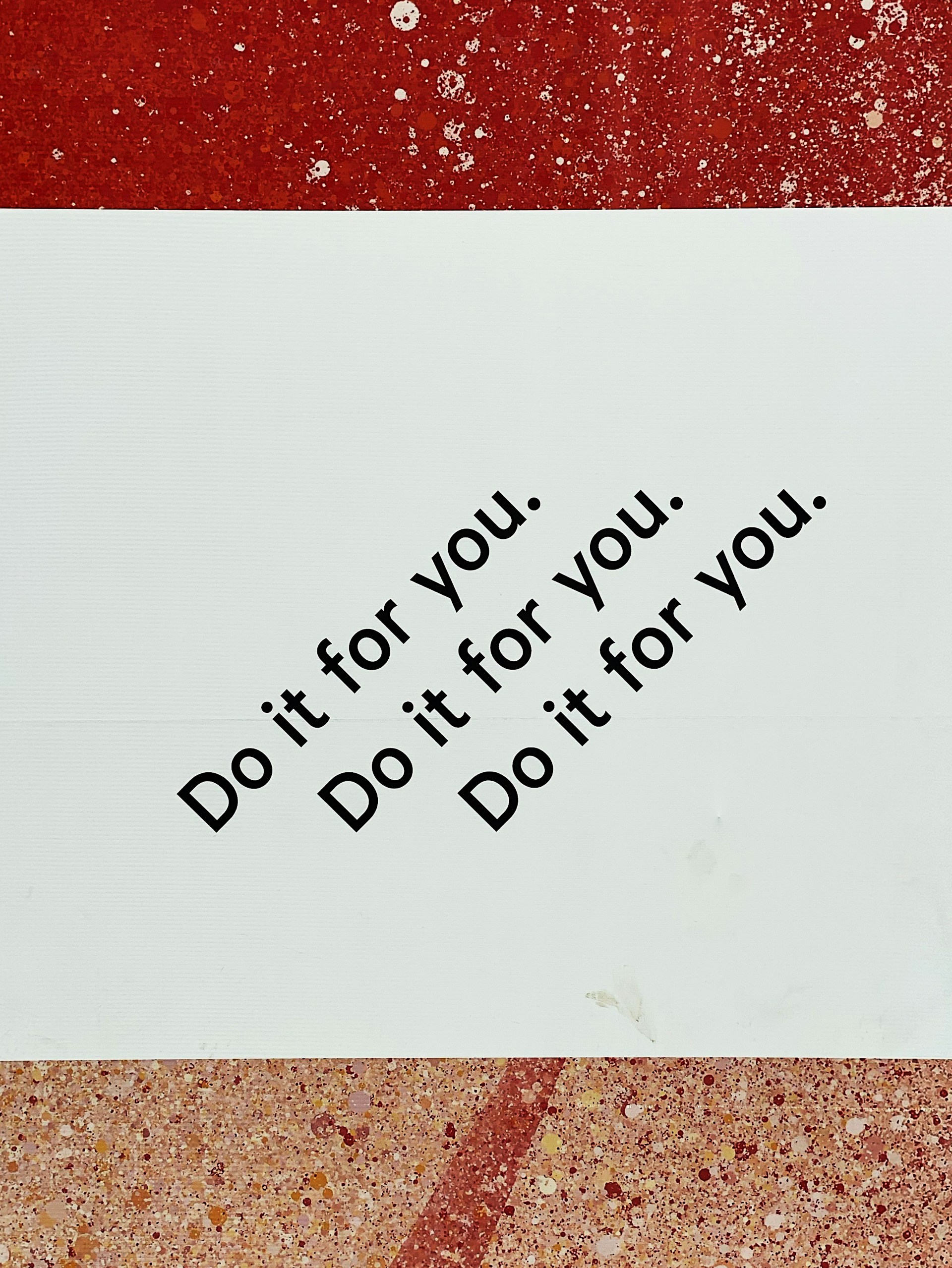 Do it for you text