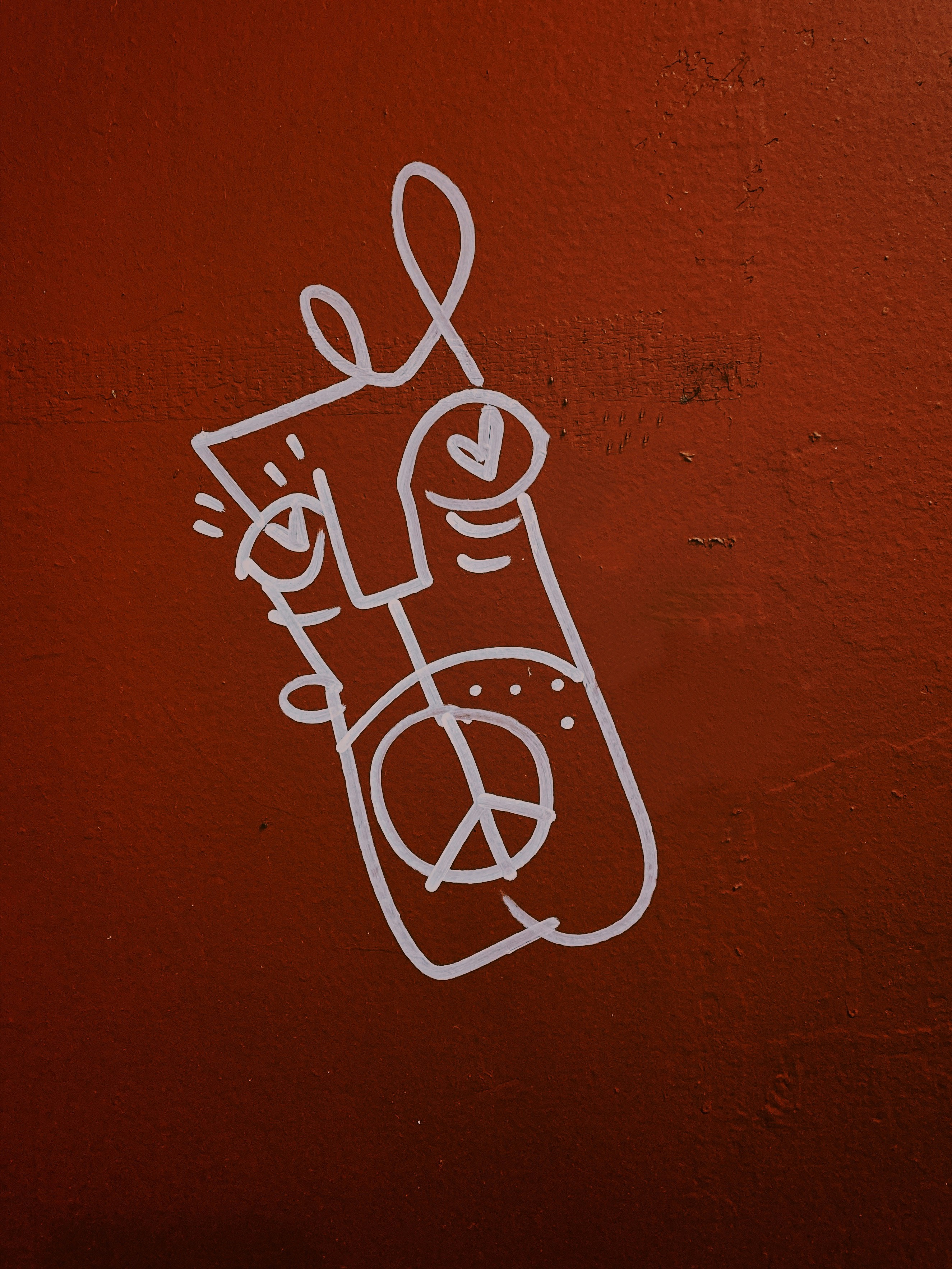 white and red logo