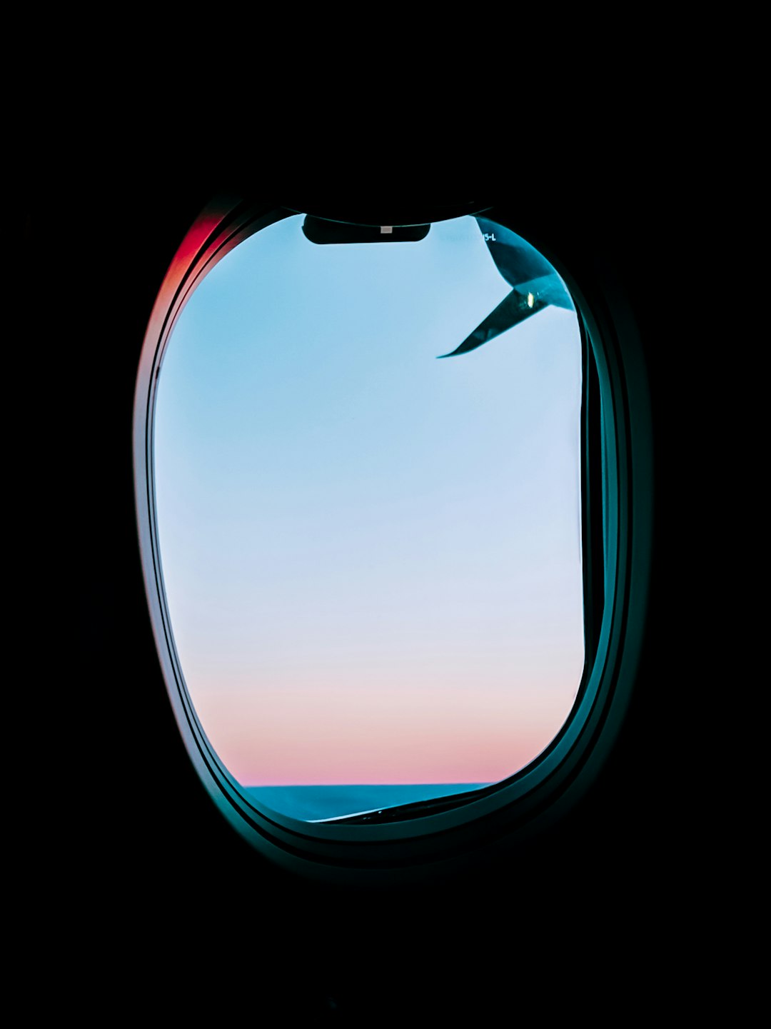 clear plane window