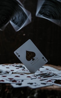 Ace of Clubs playing card