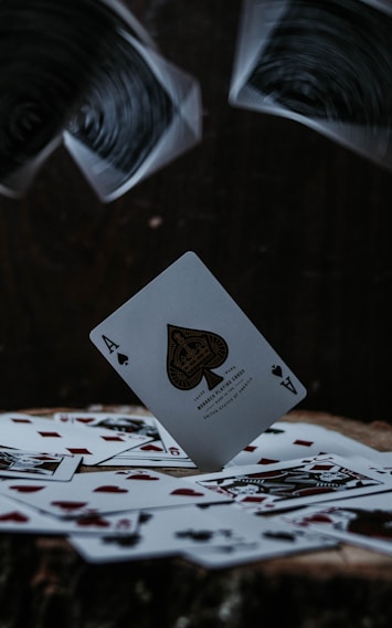Ace of Clubs playing card