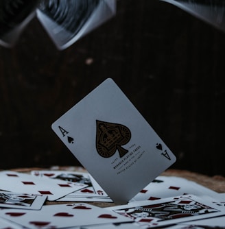 Ace of Clubs playing card