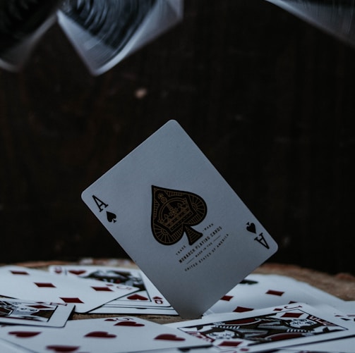 Ace of Clubs playing card