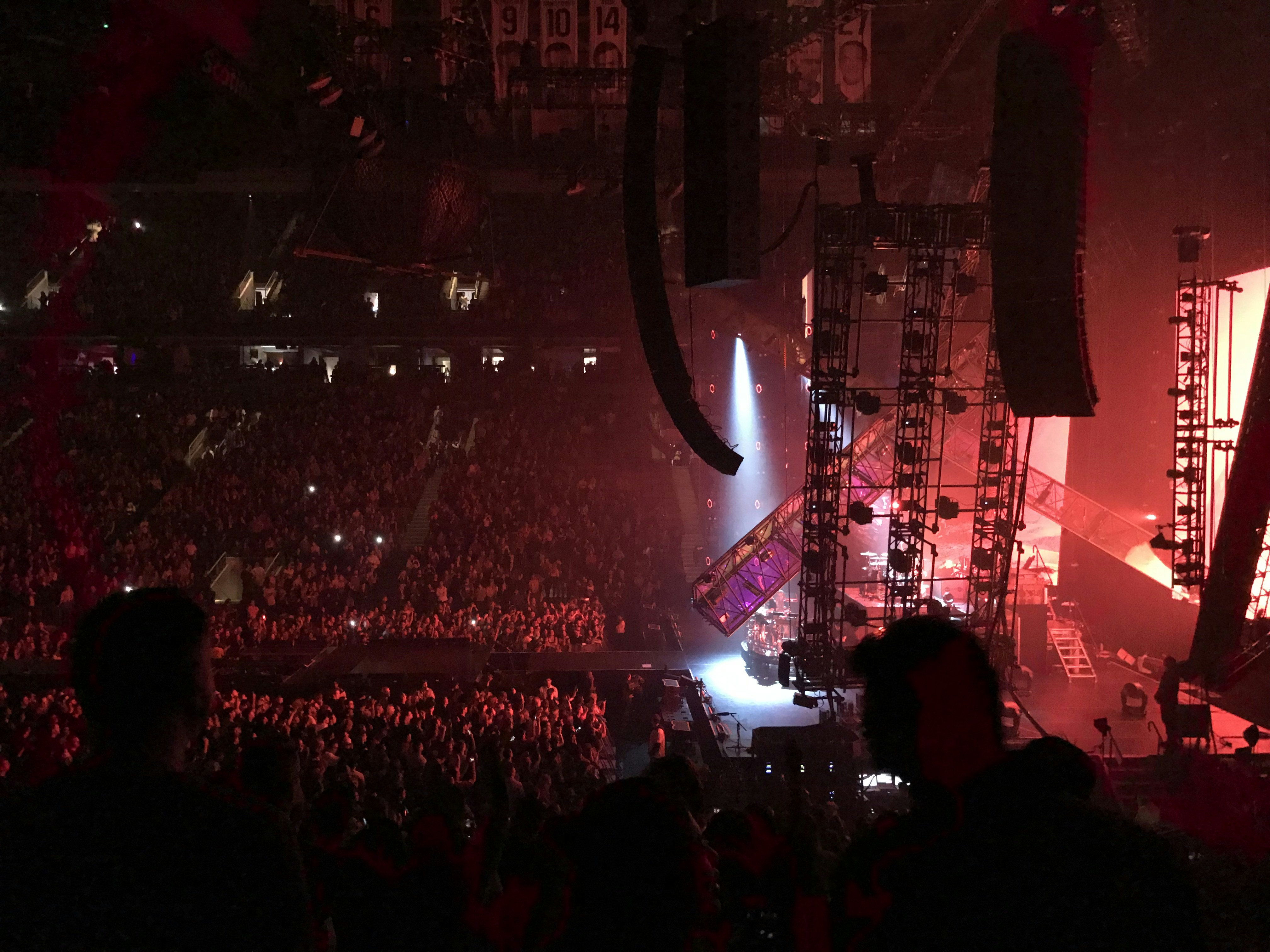 a large crowd of people at a concert