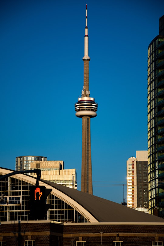 photography of tower during daytime in CN Tower Canada