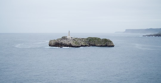 green island in Palace of La Magdalena Spain