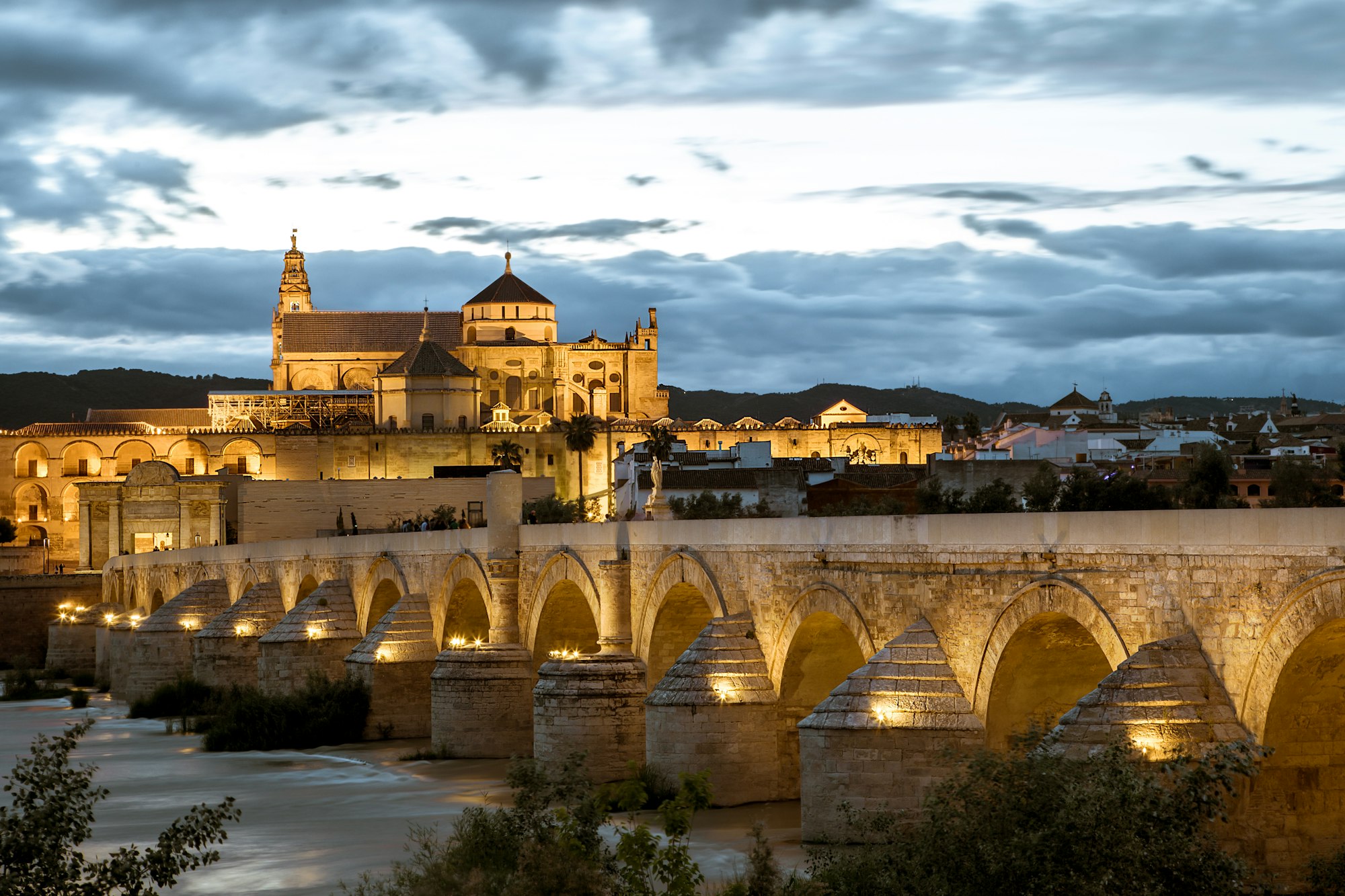 Puente romano de Córdoba, Andalucía.