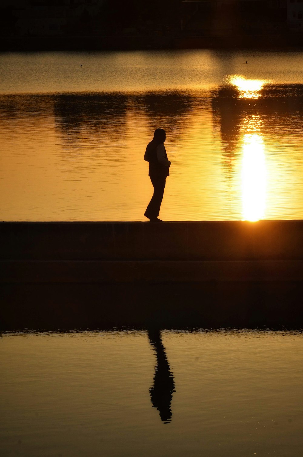 silhouette photography of standing woman