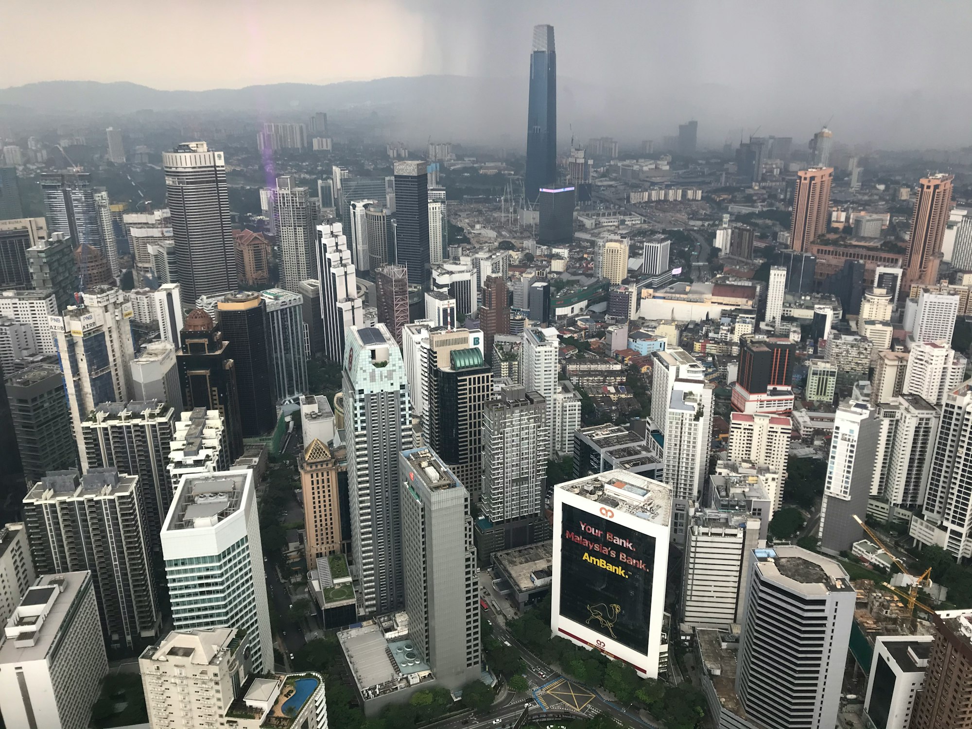 Kuala Lumpur was ranked 10th among cities to have most buildings above 100 metres with a combined height of 34,035 metres from its 244 high rise buildings[1]. As of 2019, the city of Kuala Lumpur has over 1,900[2] completed high-rises building, of which over 700 are buildings standing taller than 100 m (328 ft); 170 buildings over 150 m (492 ft), 42 buildings over 200 m (656 ft) and 5 buildings over 300 m (984 ft), the majority of it being located in the KLCC, Golden Triangle, Mont' Kiara and Old Downtown[3]. The tallest building in Kuala Lumpur is Petronas Twin Towers were the tallestbuilding