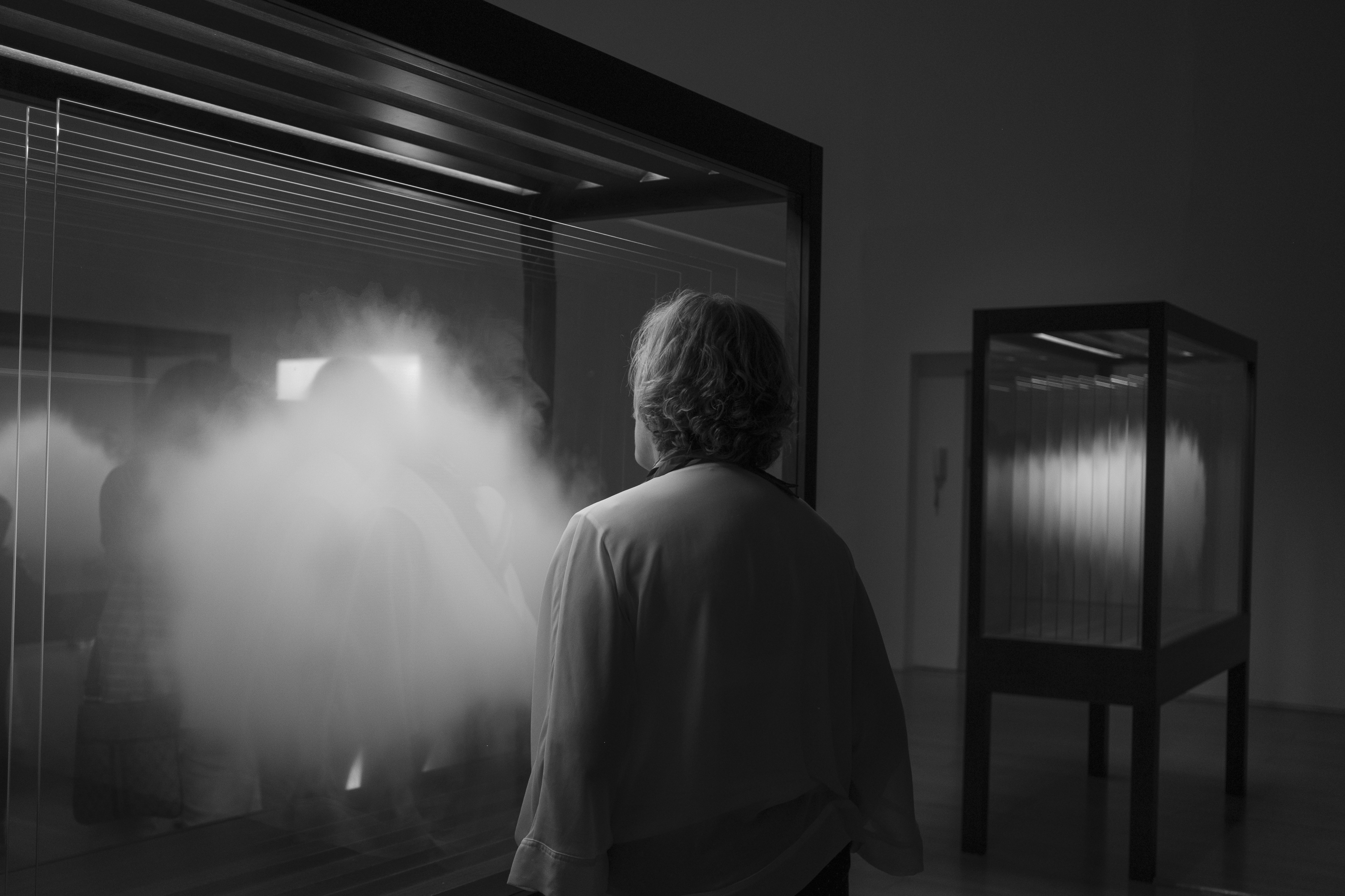 Person experiencing detoxification benefits in a steam room