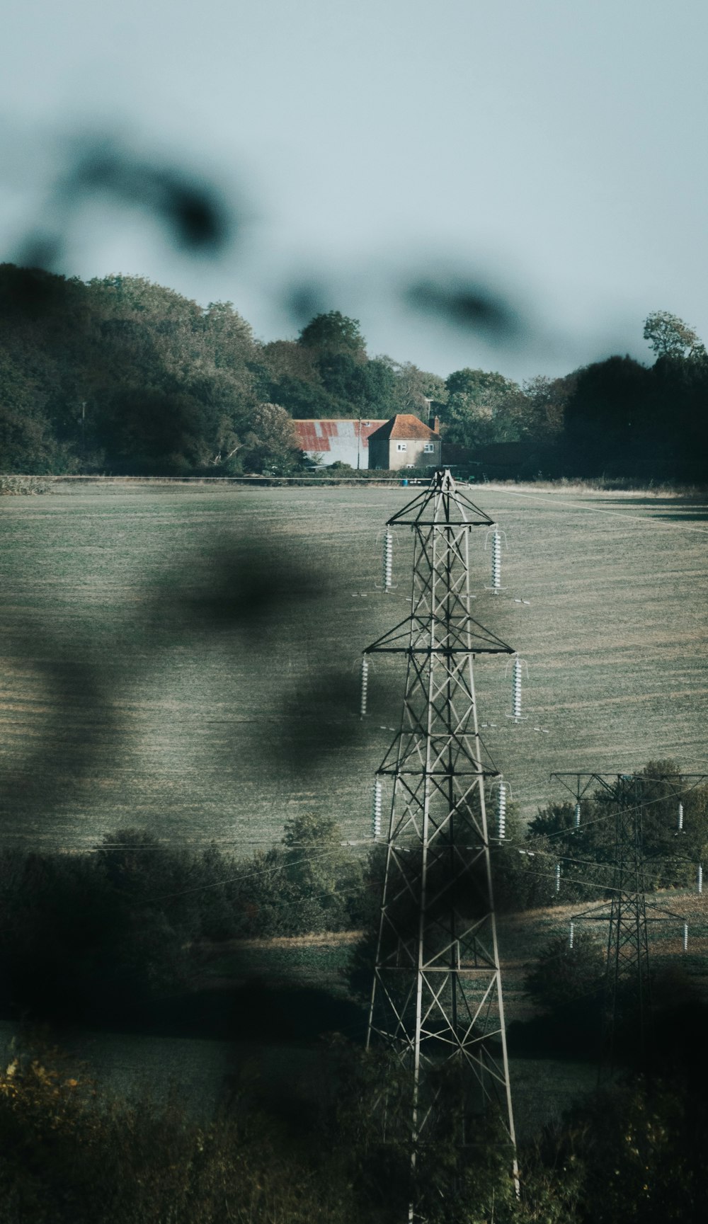 grey electric tower