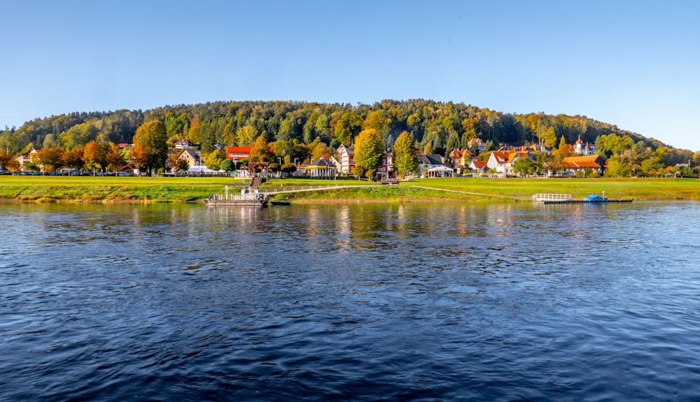 boats beside island