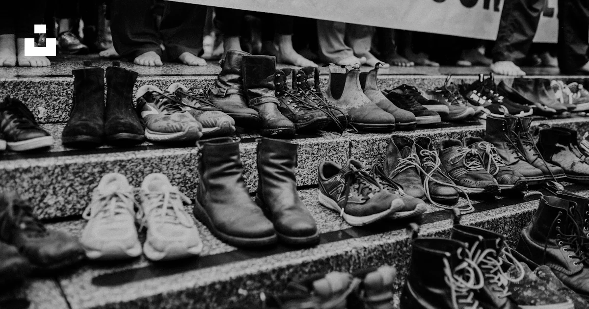 Grayscale photography of shoes photo – Free Grey Image on Unsplash