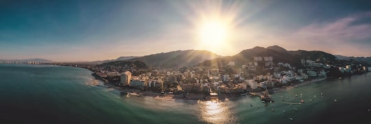 gray island in Puerto Vallarta Mexico