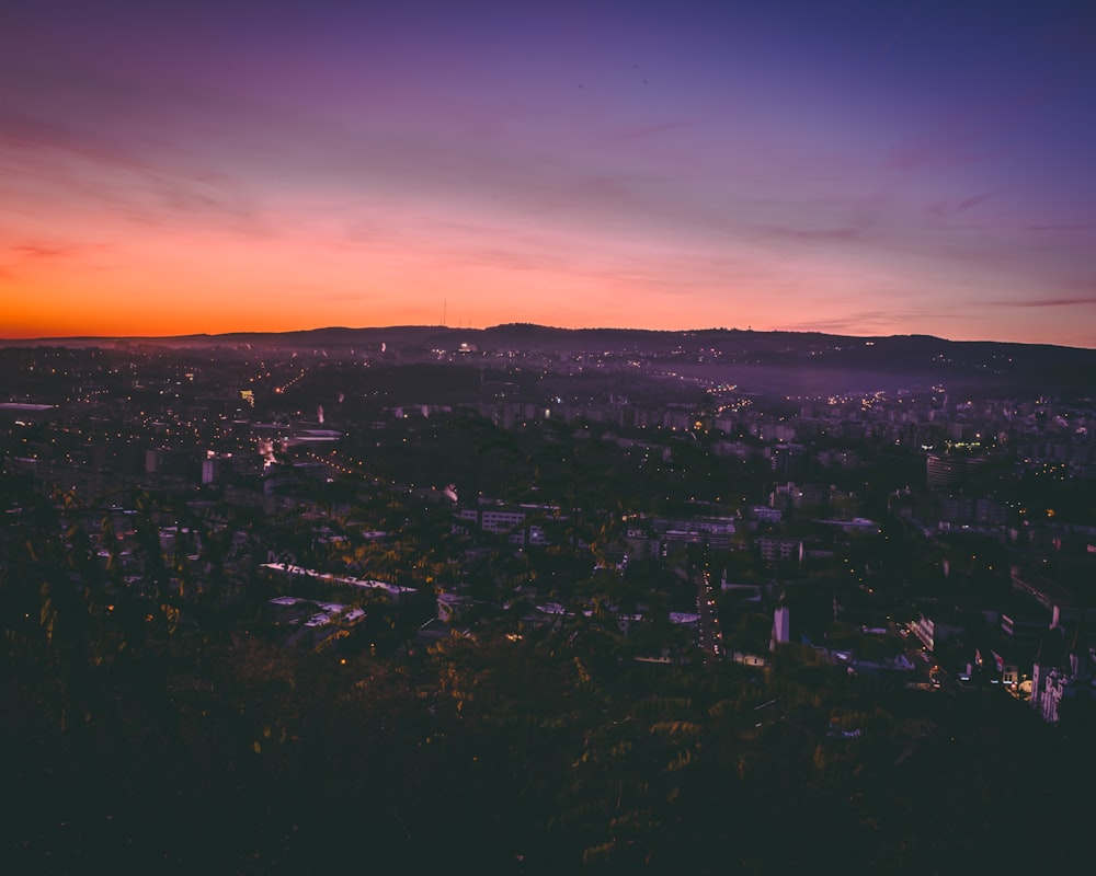 skyline city view