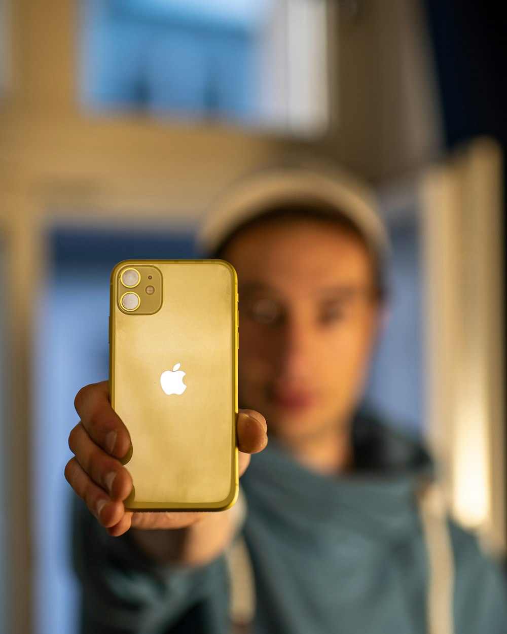 gold iPhone 11