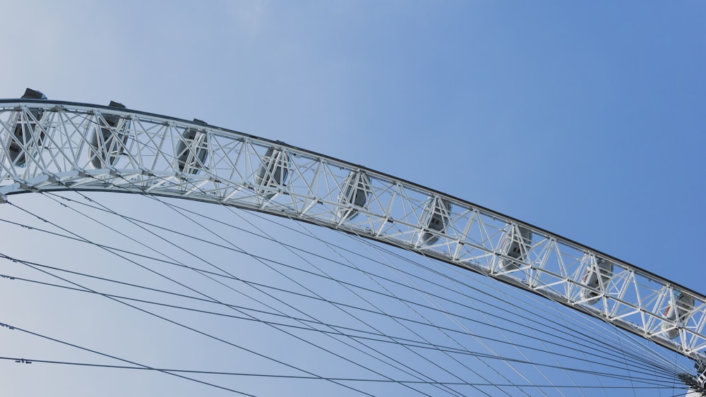 white ferris wheel