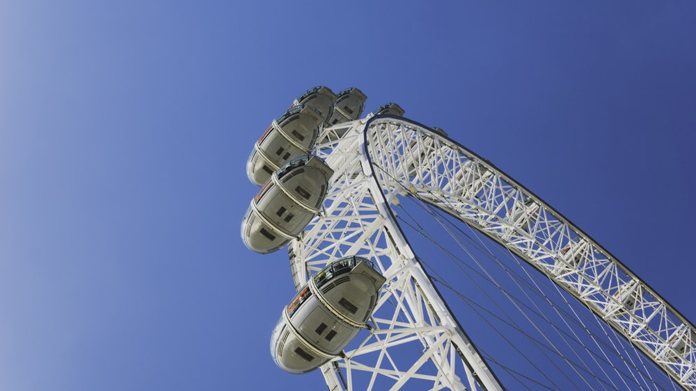 white ferris wheel