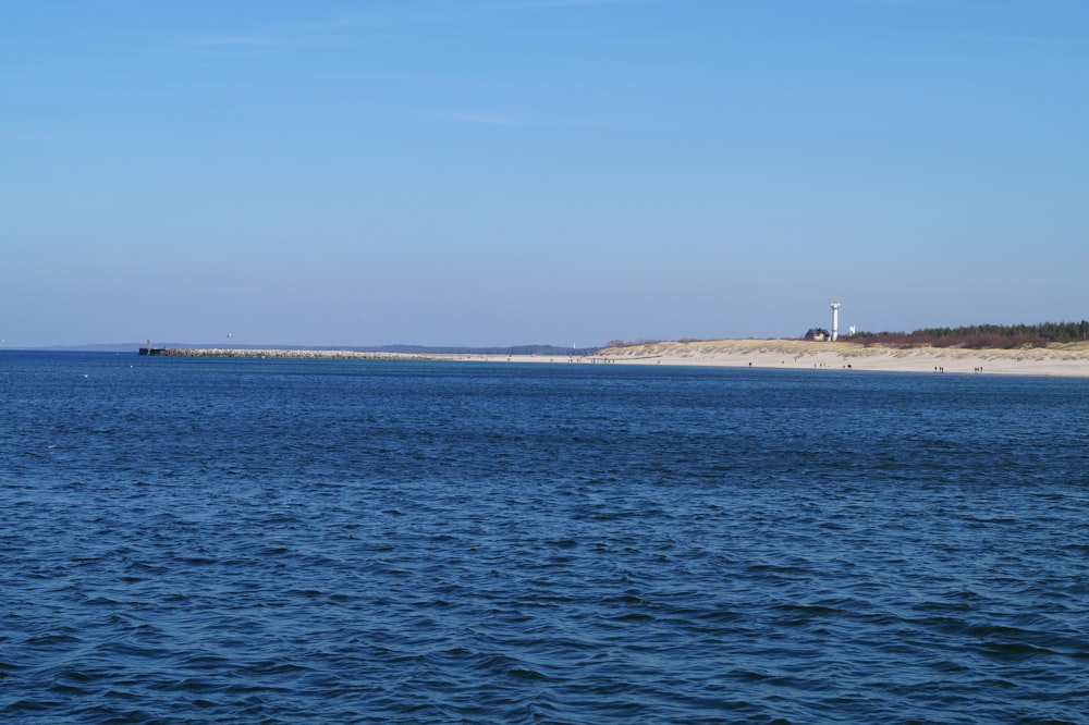 landscape photography of rippling blue sea