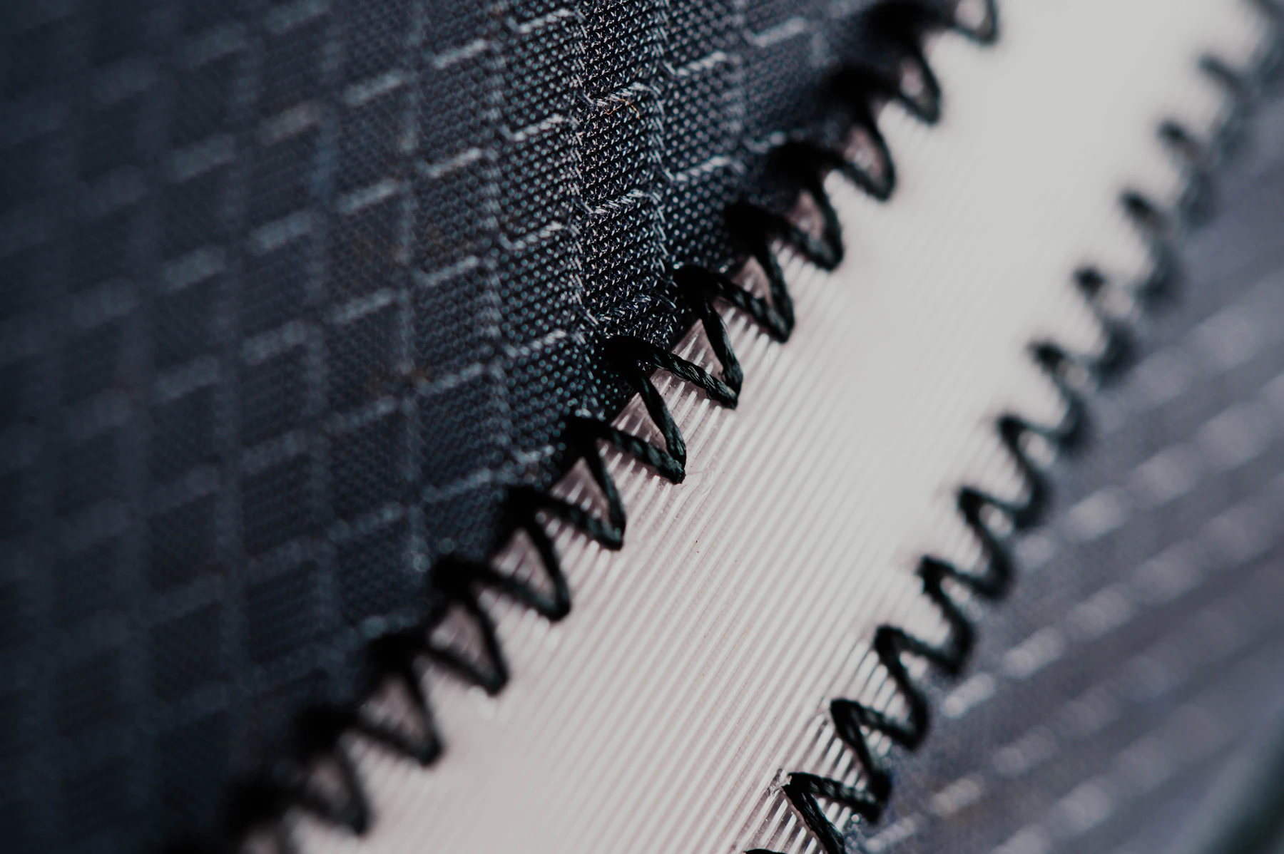 Zipper close-up