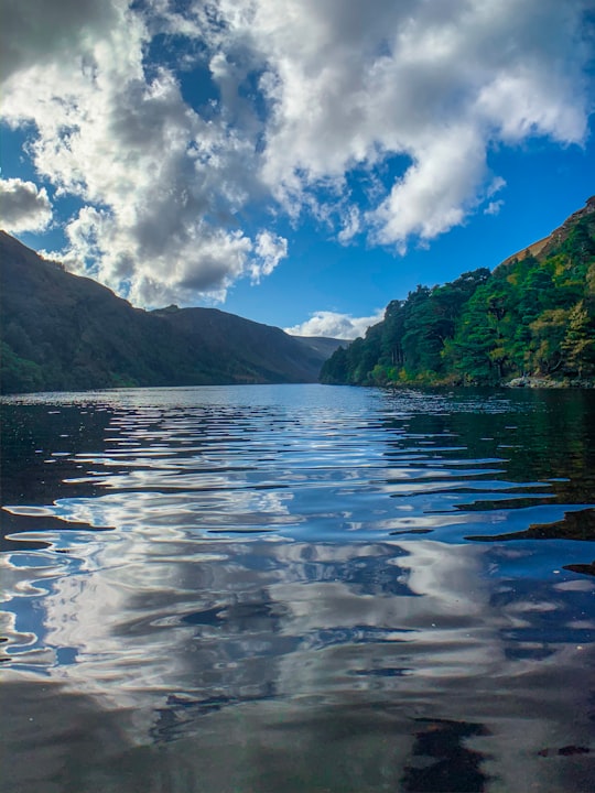 blue ocean photograph in Wicklow Mountains National Park Ireland