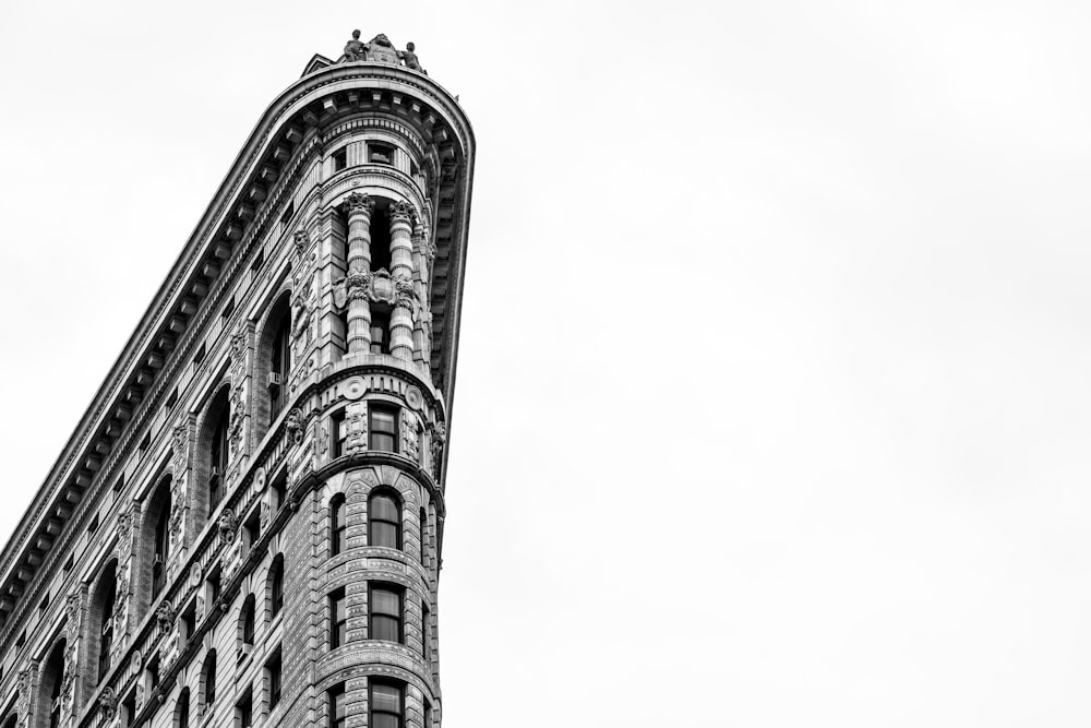 gray painted building view