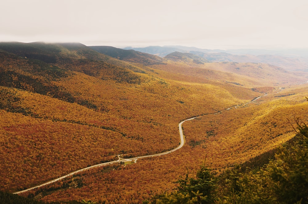 aerial photo of mountain during daytime