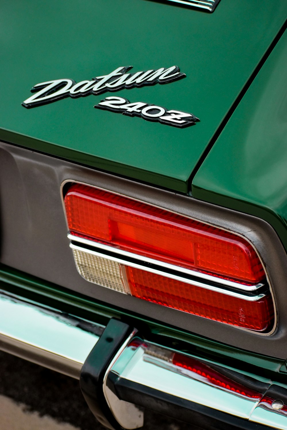 green Datsun 240z