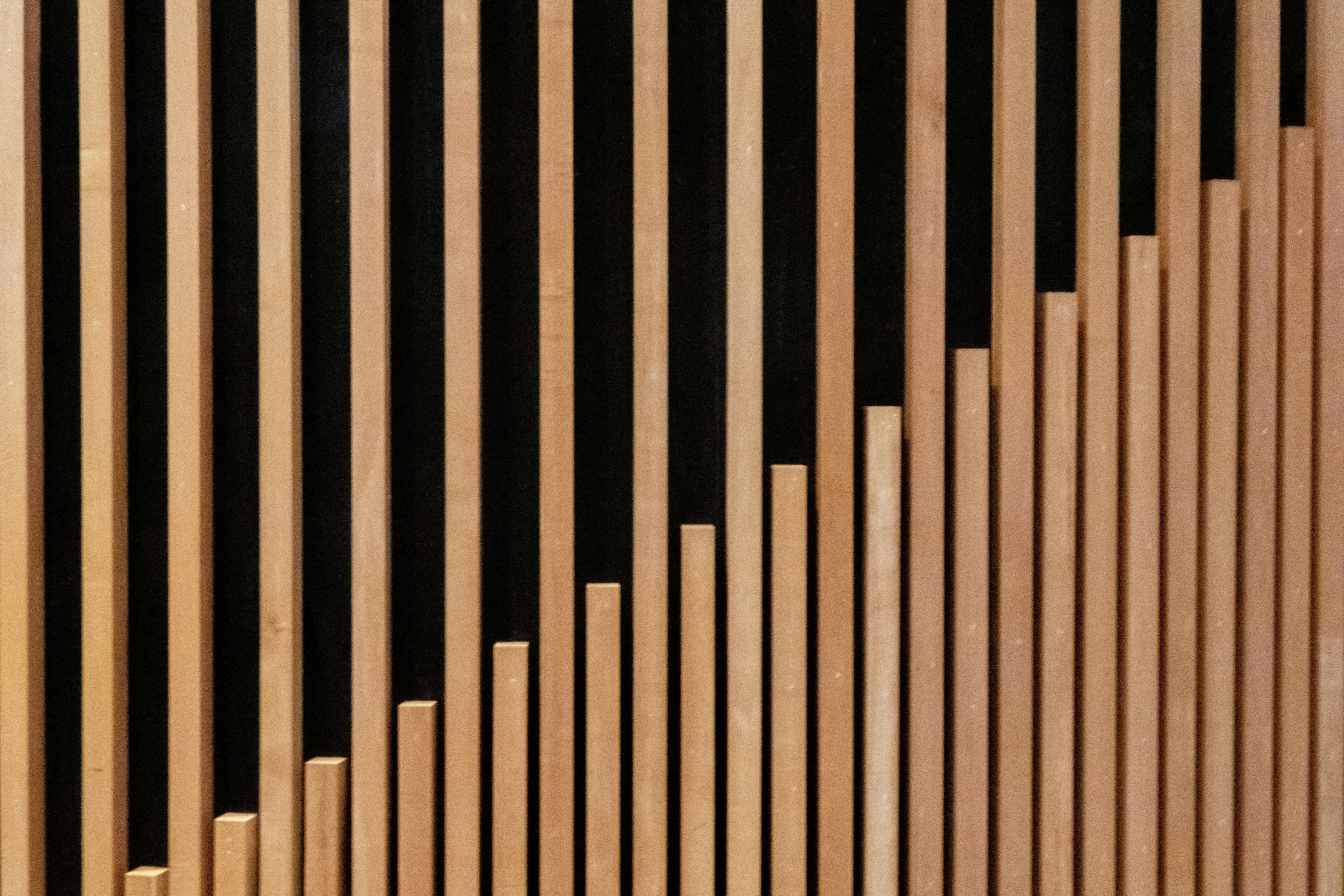 pared de madera marrón