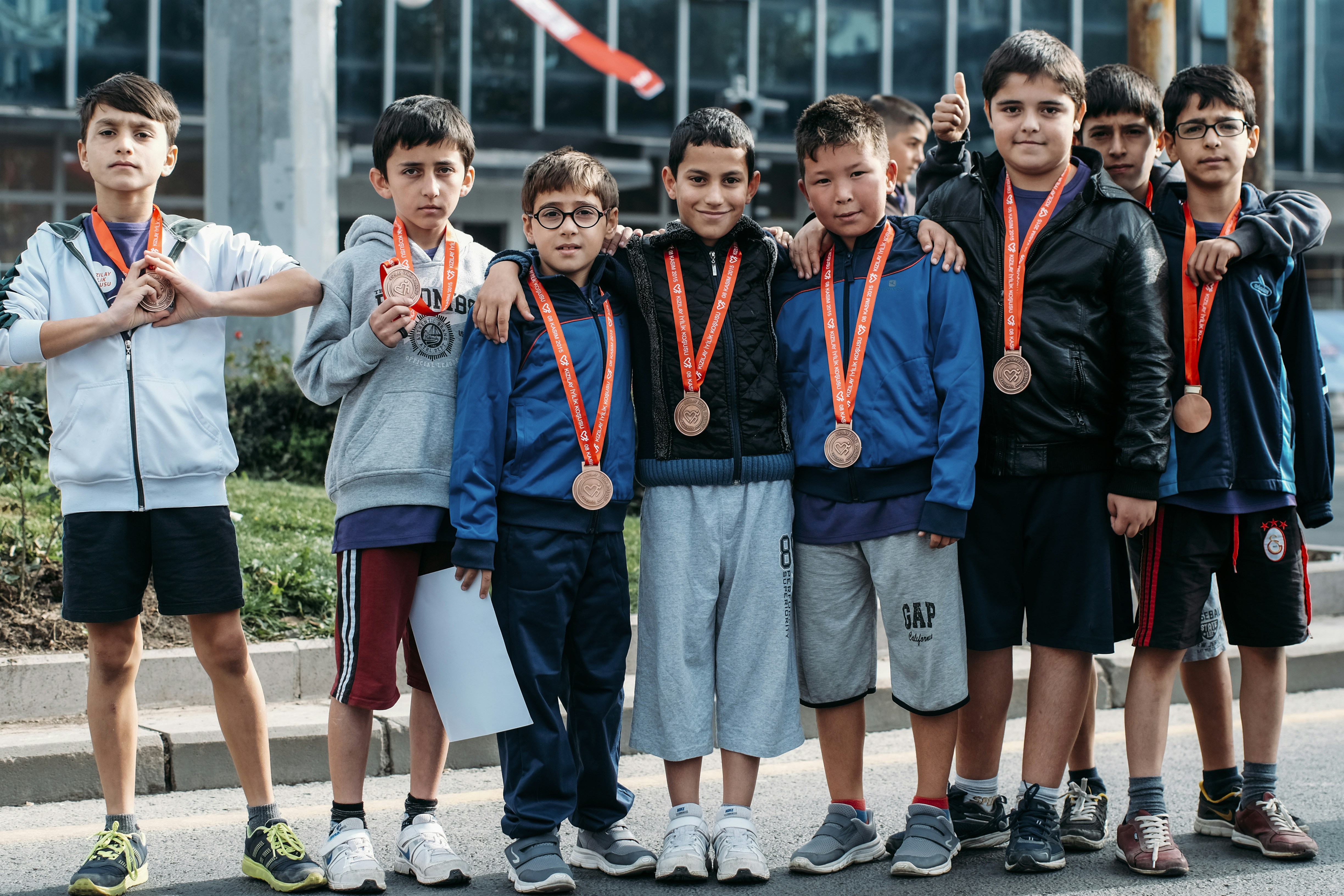 Kids run organised by Sporlab in Ankara/Turkey, 2015