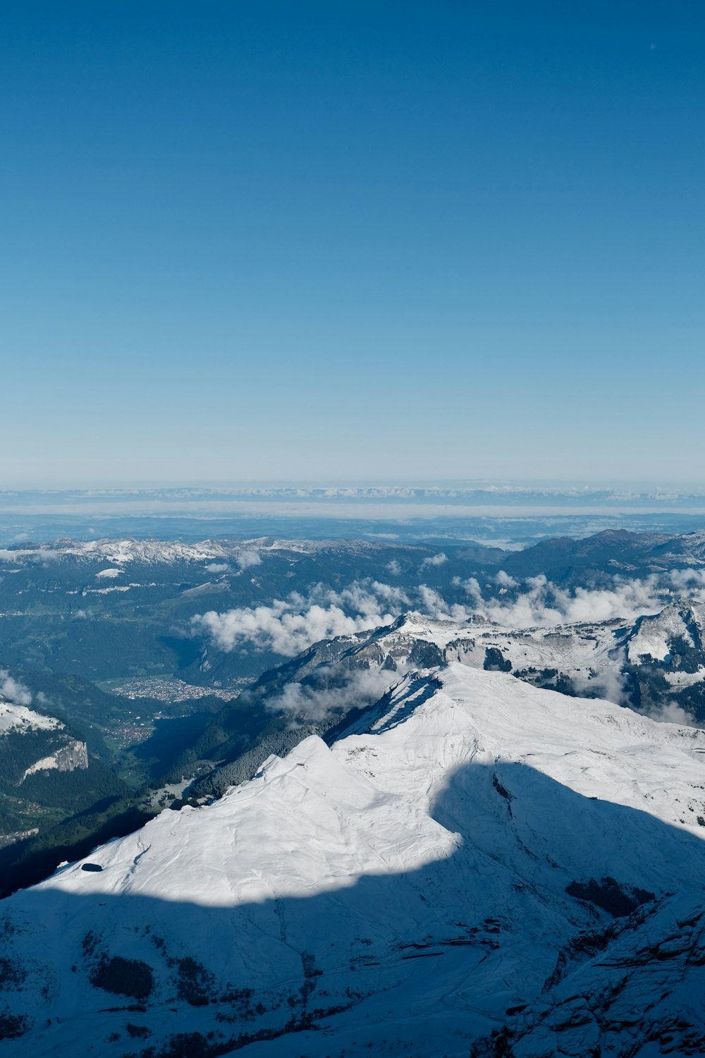 landscape photography of white mountain