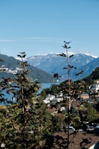 A scenic view of Lander, Wyoming, highlighting the natural beauty surrounding the community.