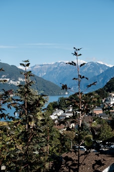 A scenic view of Lander, Wyoming, highlighting the natural beauty surrounding the community.