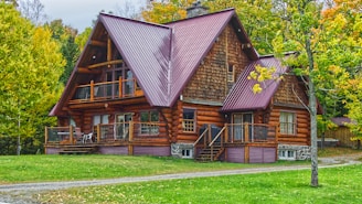 brown house