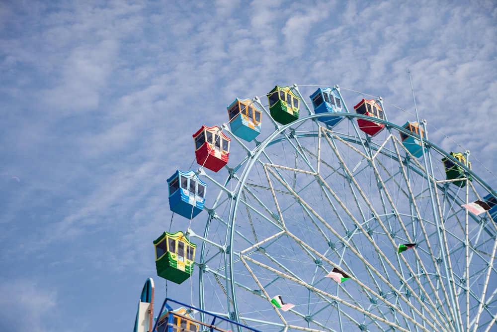 multicolored ferris wheel