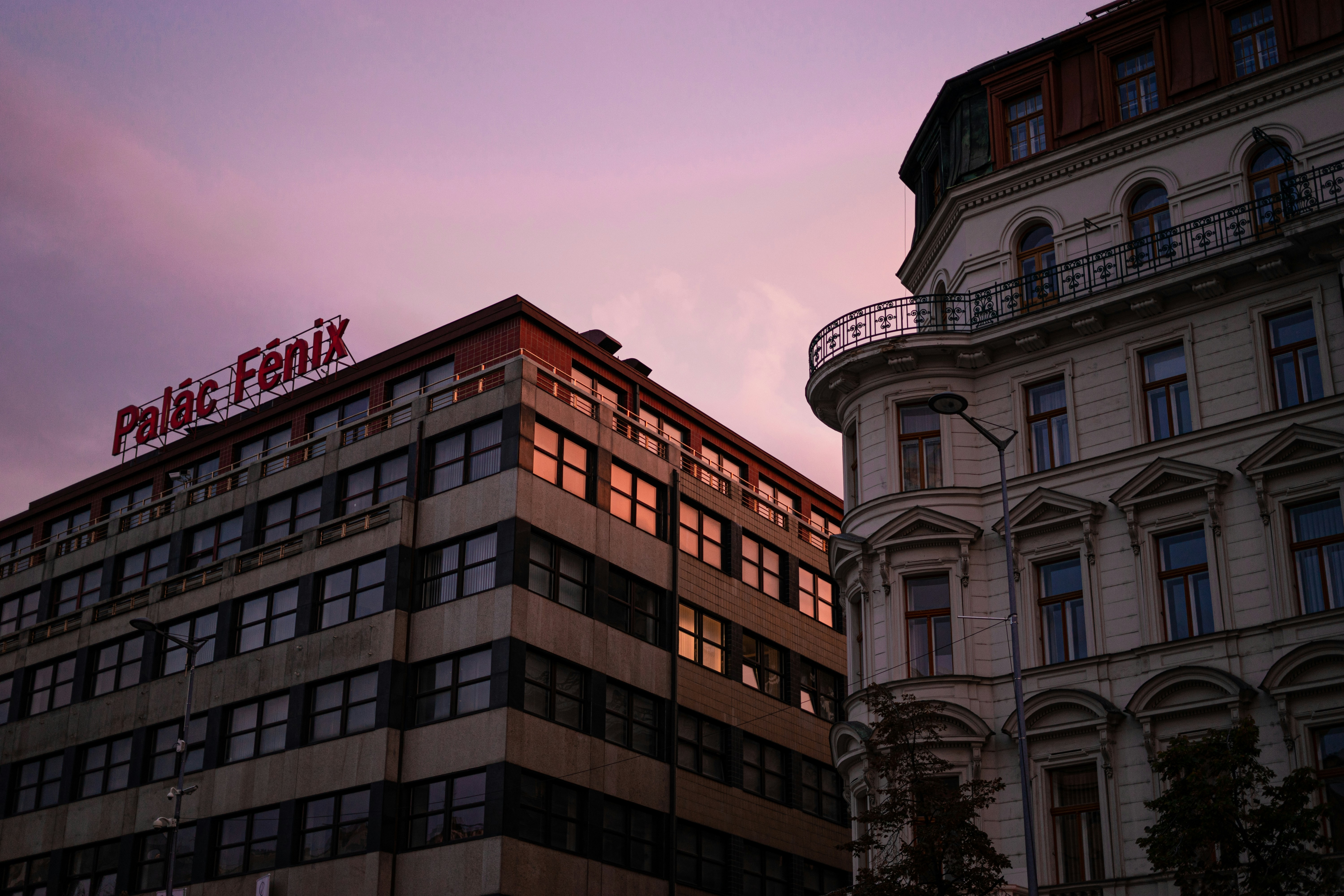 beige and red concrete building