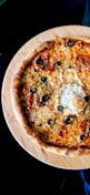 baked pizza