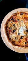 baked pizza