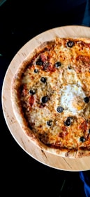 baked pizza