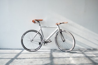gray bike