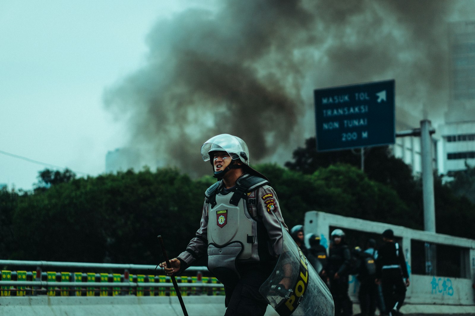 Sony a6000 sample photo. Man near blue road photography