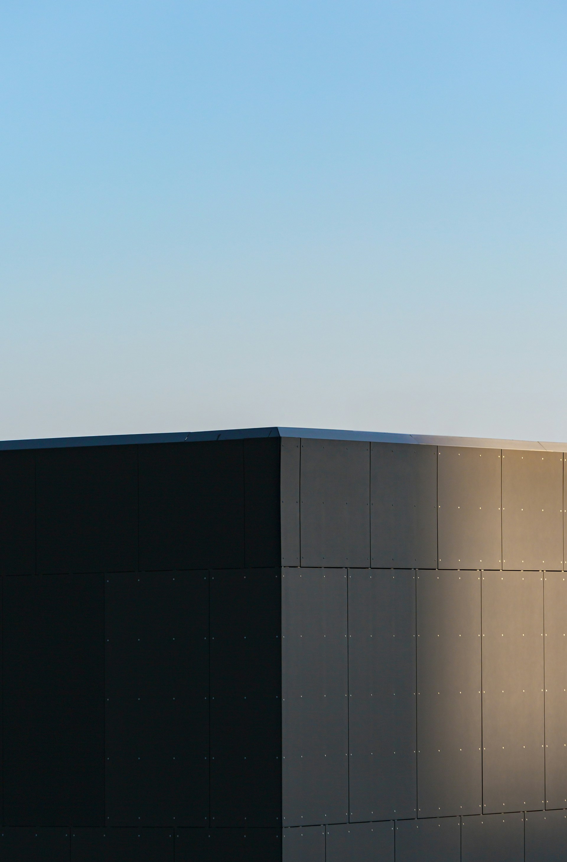 black building