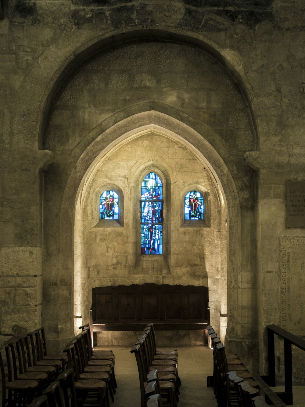 chairs inside building