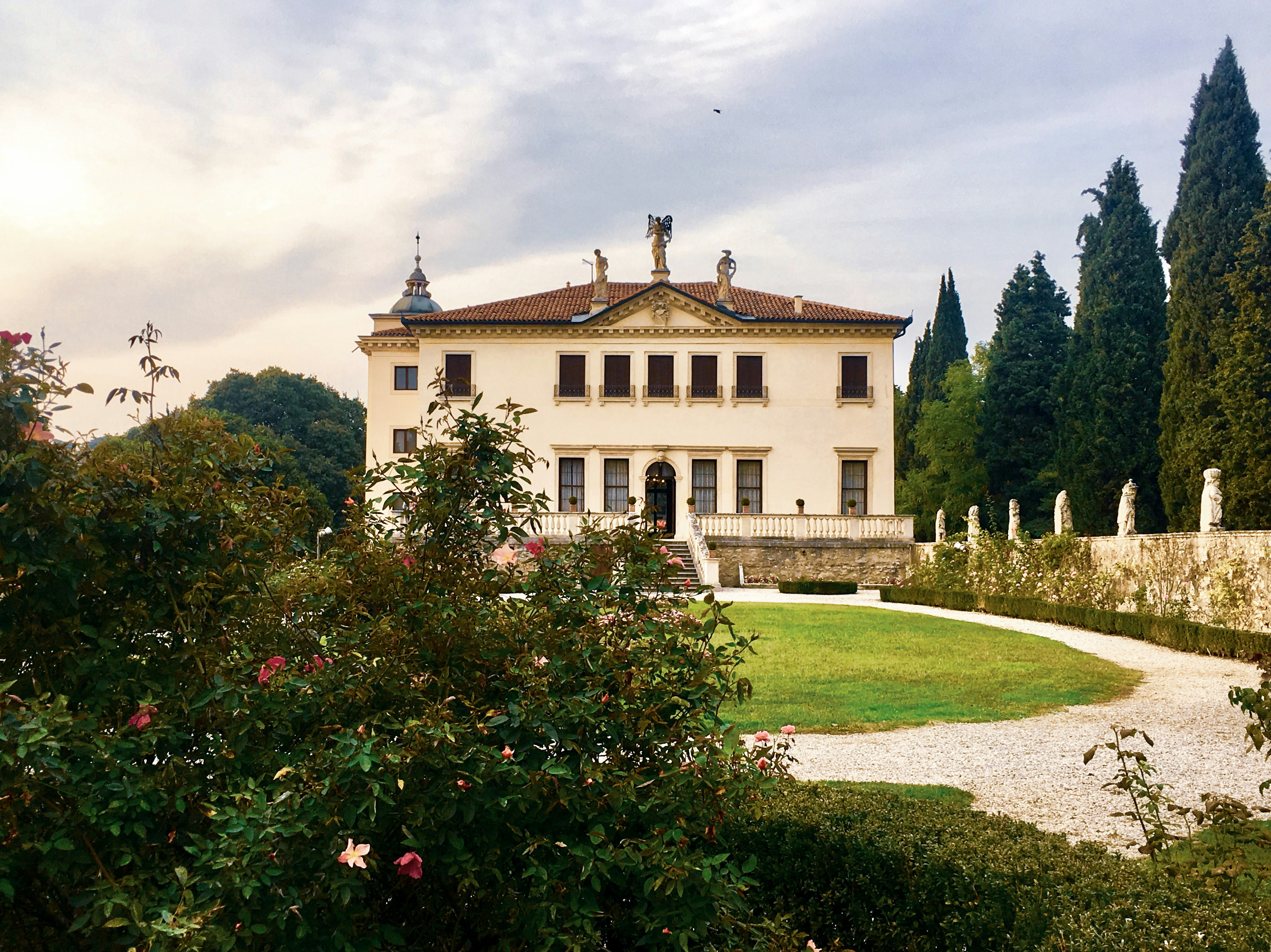 white and brown concrete house at daytime