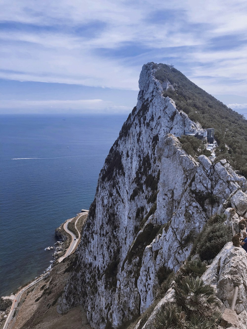 Landschaftsfotografie der Klippe